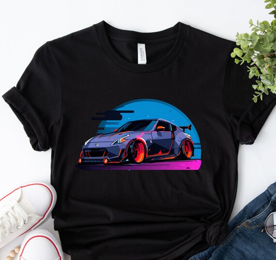 Nissan 370Z JDM Shirt, Car Enthusiast Shirt, Gift for Him, JDM Culture, Street Racing, Japanese Car Shirt, Car Lover Gift, Drift, Streetwear