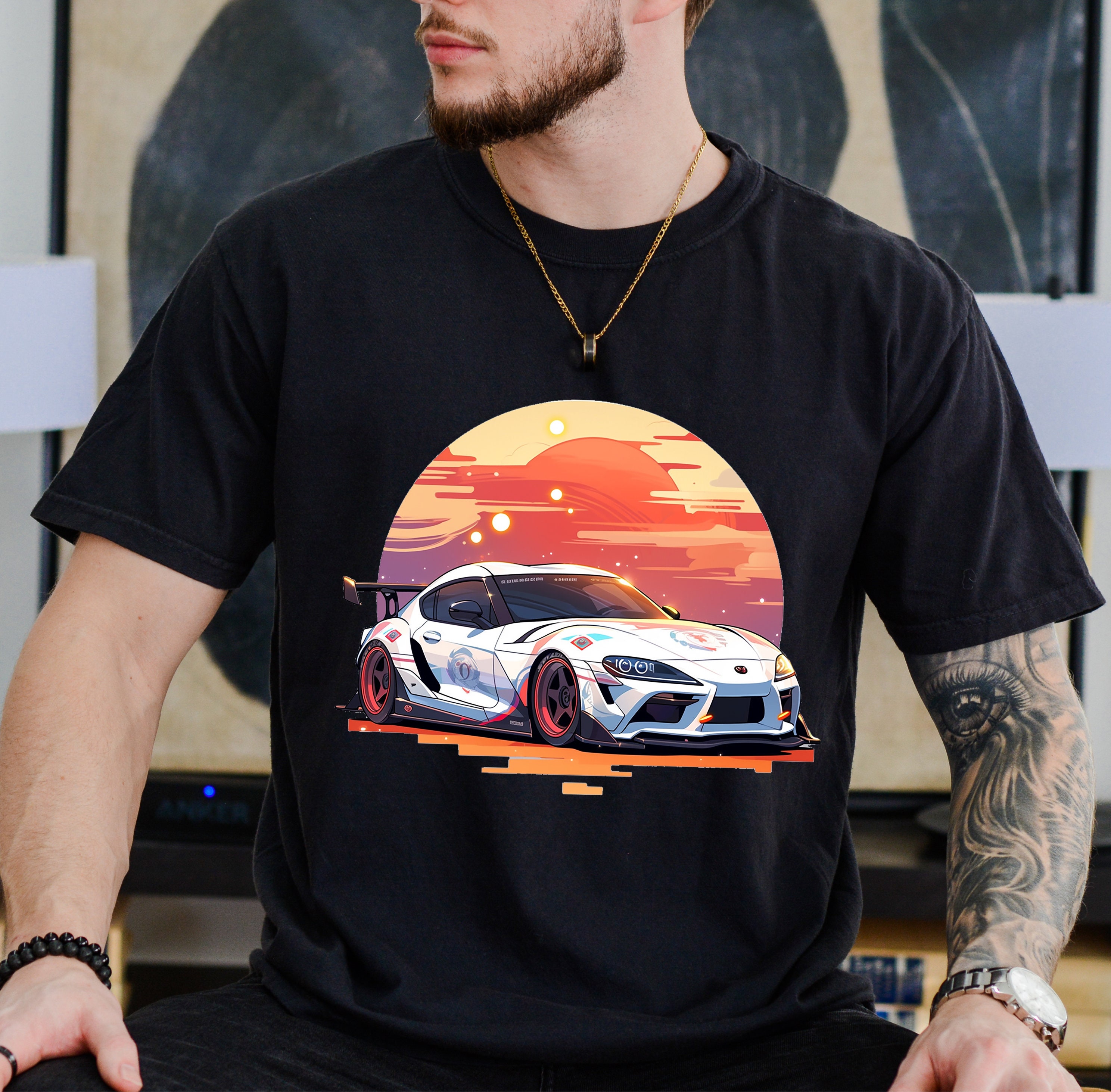 ペルージャ　ユニフォーム　TOYOTAロゴ　XLサイズ Toyota Supra Shirt, White Supra Shirt, Mk4 T-shirt,jdm Tee, Car