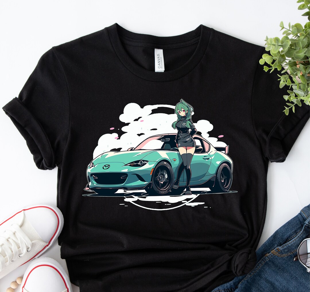 Miata Graphic Print Summer Cute Women T-Shirt main image 0