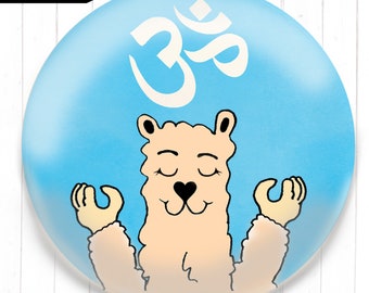 Lama meditation magnet 2x sizes of your choice