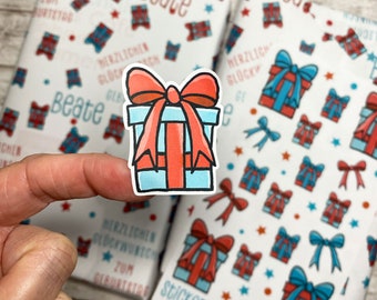 Sticker sheet gifts