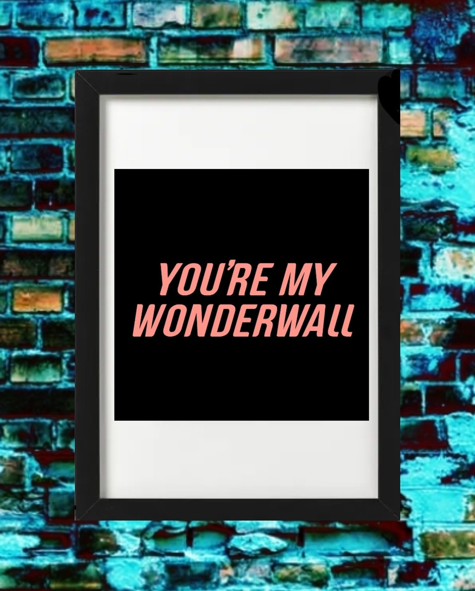You