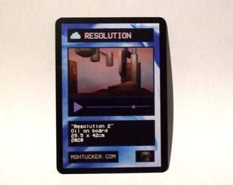 Collectable Card - "Resolution"