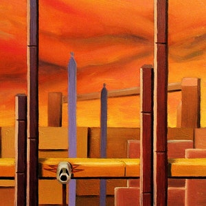 Original Oil Painting - &quot;Level 11&quot;