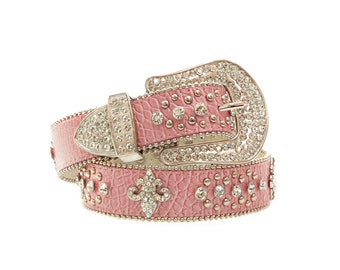 pink cowboy belt