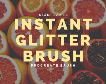 Instant Glitter Brush for Procreate