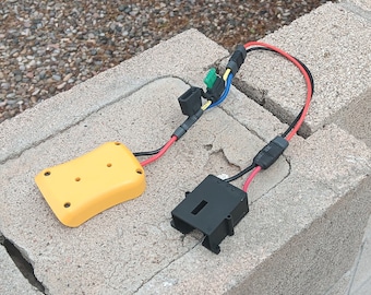 Adaptador de enchufe Dewalt 20v a XT60/F2 Power Wheels