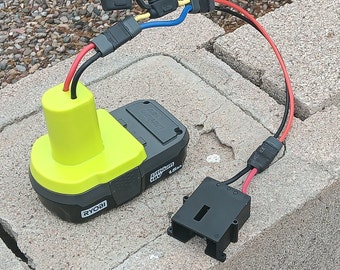 Adaptador Ryobi de 18v a XT60/F2 Power Wheels