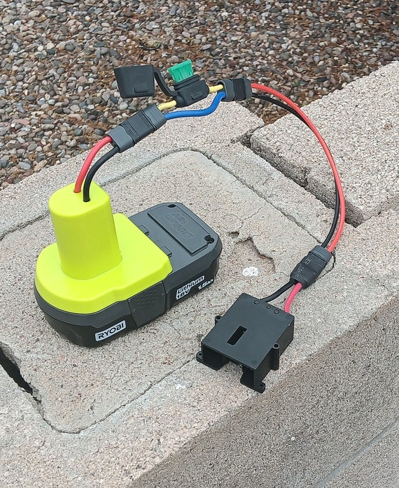 Ryobi 18v to XT60 / F2 Power Wheels Adapter