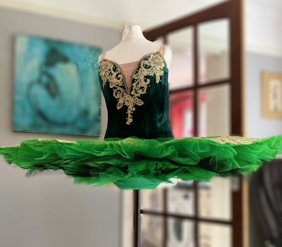 green ballet tutu dress Emerald Classical Tutu Rental  Tutu Theatre