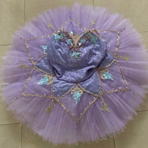 Stunning Lilac Fairy Ballet Tutu from The sleeping beauty ballet,  ideal Flower Fairy Tutu, Custom Girl’s Ballet Tutu or Adult Ballet Tutu,