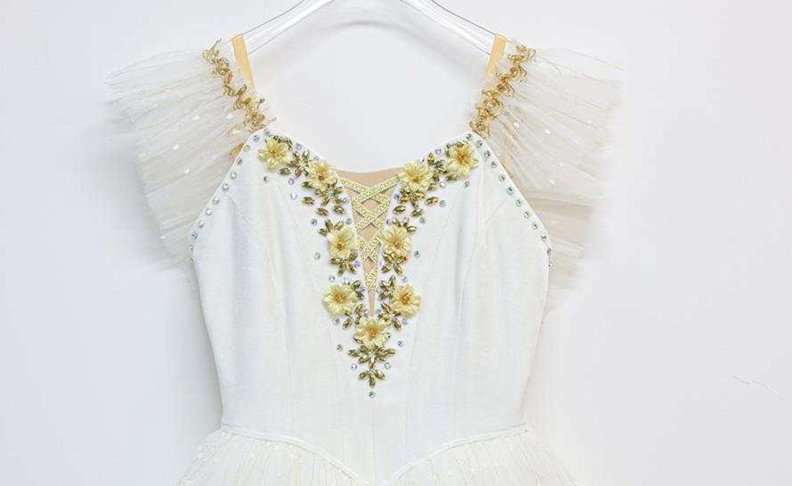 Ballerina Romper with Romantic Tutu