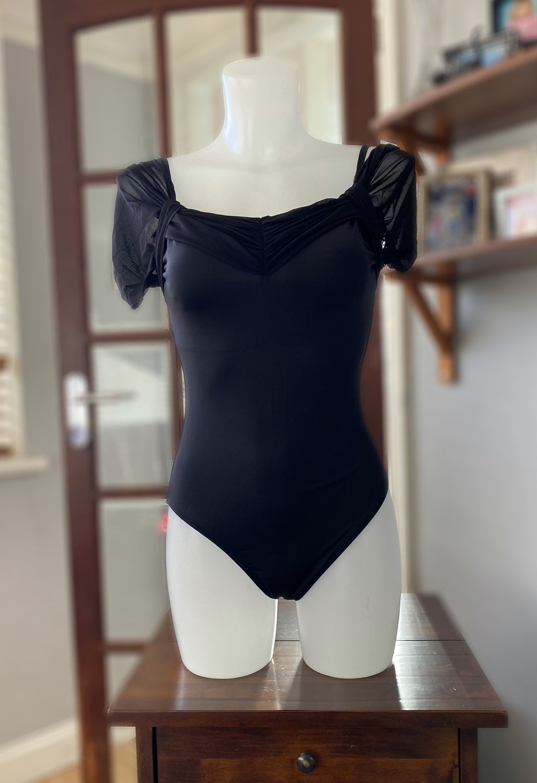 Black Ballet Leotard, Ballet Leotard, Ballet Practice, Etsy