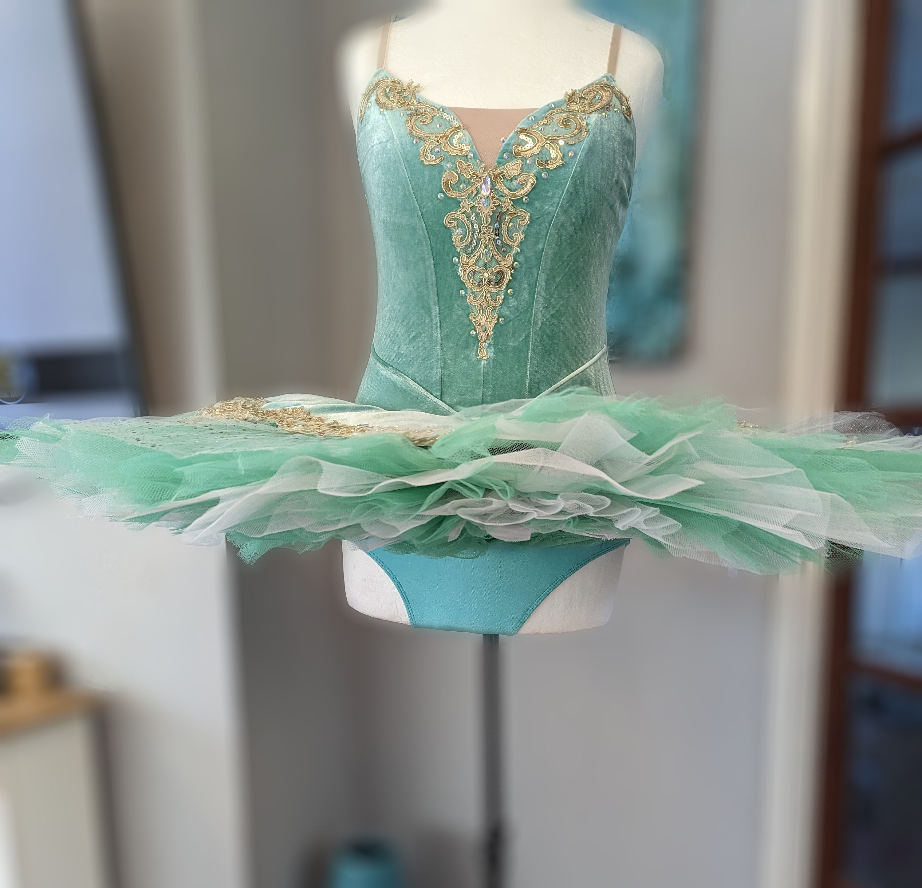 Green Ballet Costume Australia