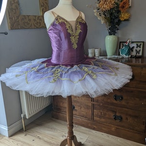 Purple Satin Ballet Tutu