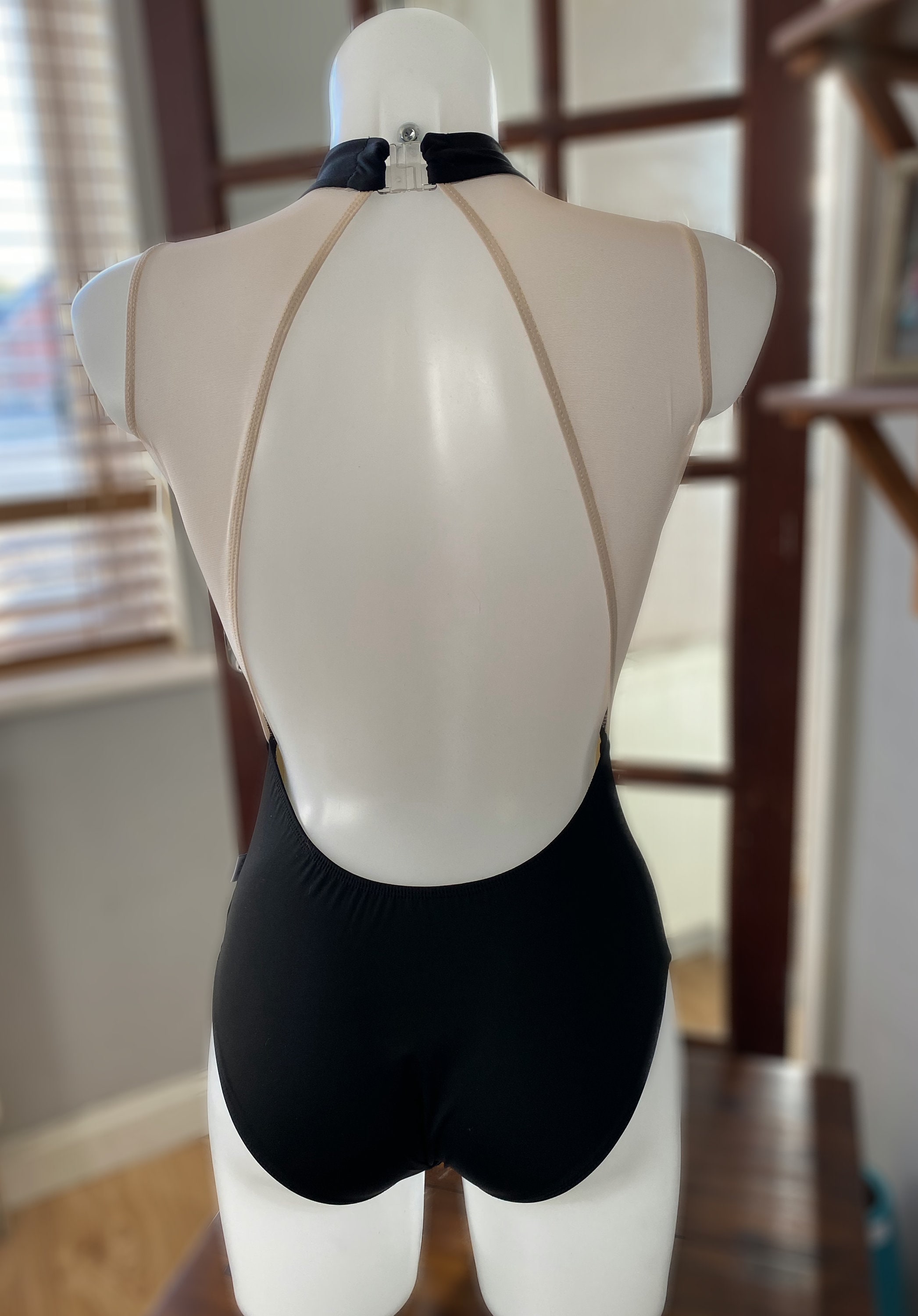 Black Contemporary Ballet Leotard - Etsy