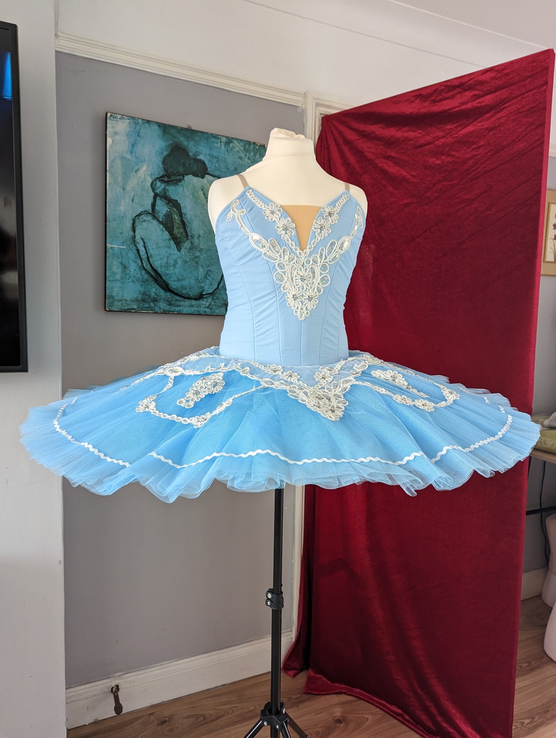 Baby Blue Ballet Tutu Etsy