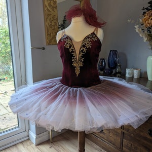 Tutú para Ballet y Danza - Falda de Tul Larga para Mujer Color Marrón