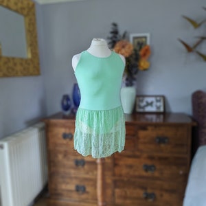 Mint Green Ballet Dress, Girls ballet costume