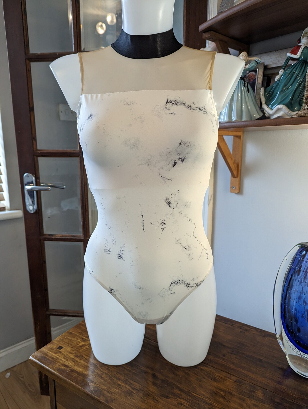 White Dance Leotard Ballet Leotard Womens Leotard Floral Etsy Australia