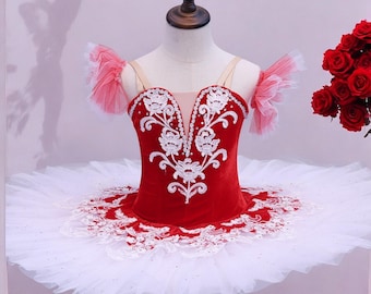Carmen Spanish pancake ballerina costume Don Quixote ballet tutu