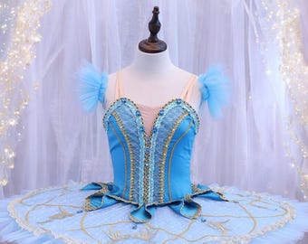 Blue Ballet Tutu, Sapphire Fairy, Cinderella Style