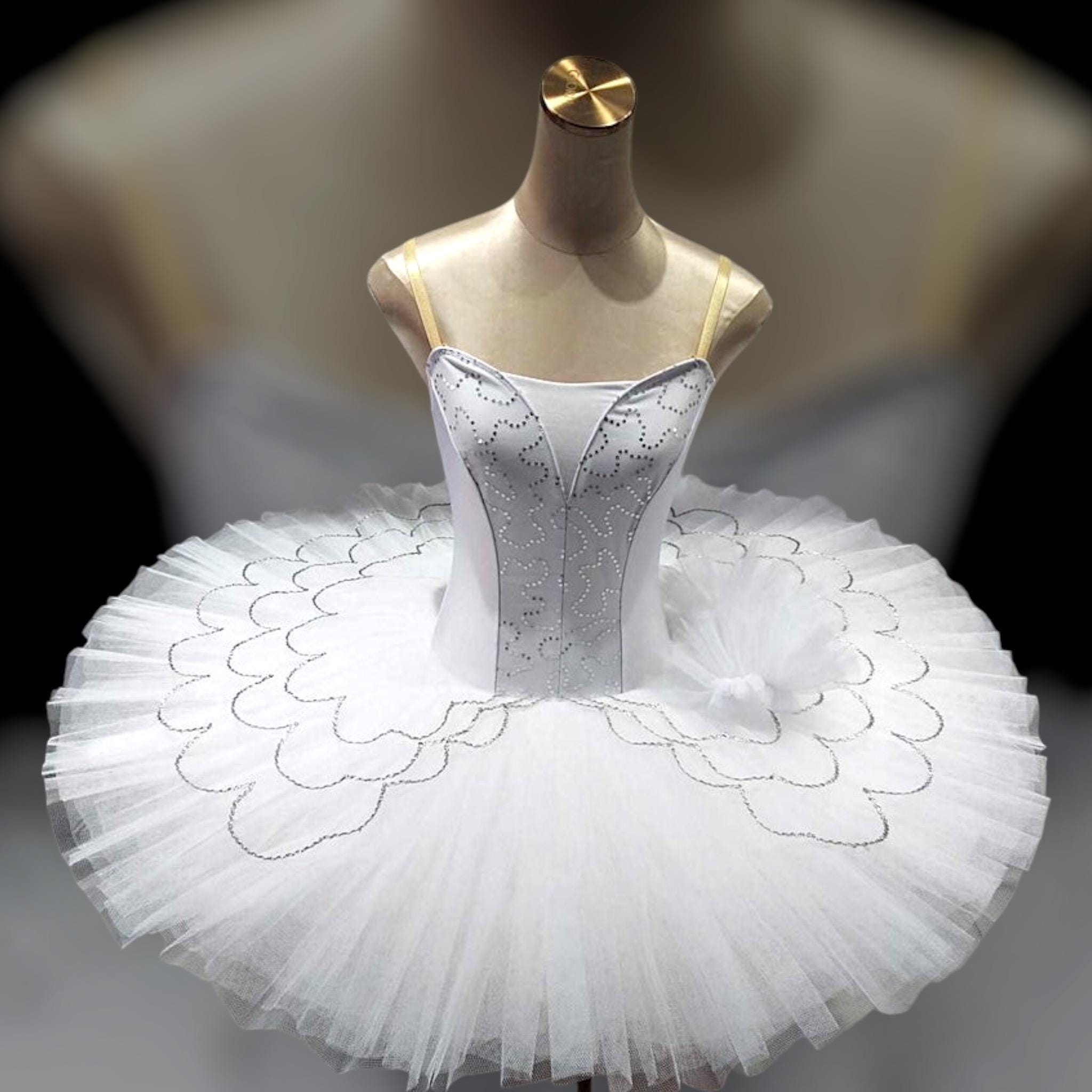 Swan Lake Ballet Tutu, Black and White, Child's Dance Costume - Etsy