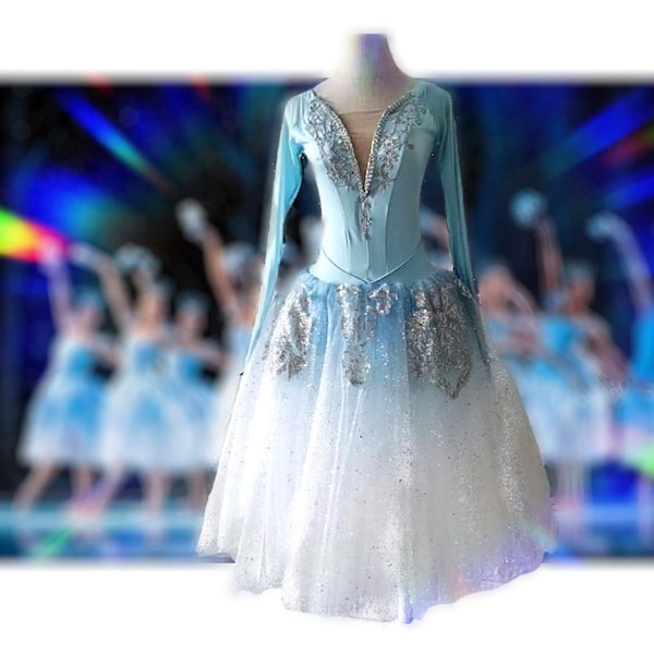 Snowflake Tutus, Waltz Of The Snow Flakes, Nutcracker romantic tutu