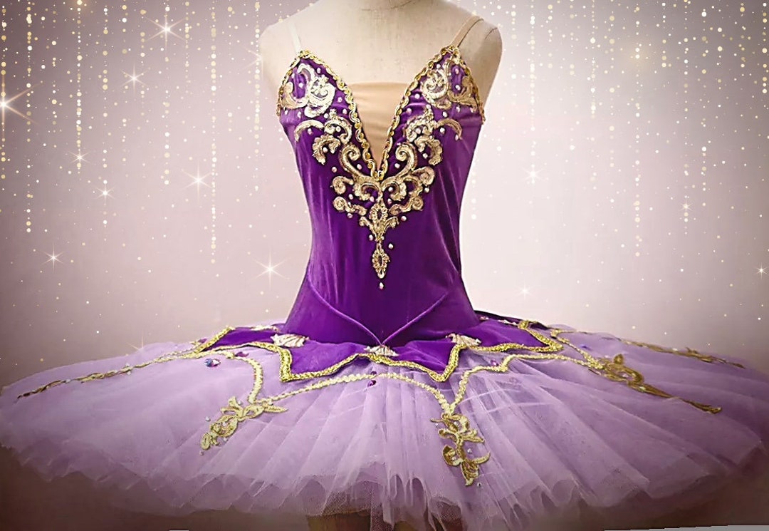 2022 Nouveau ballet violet Old Young Lake Angsa Balerina Panekuk Tutu Fille  adulte Ballet Gaun Danse Enfants Tutu Costume
