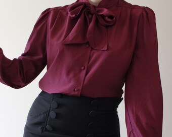 1980s blouse