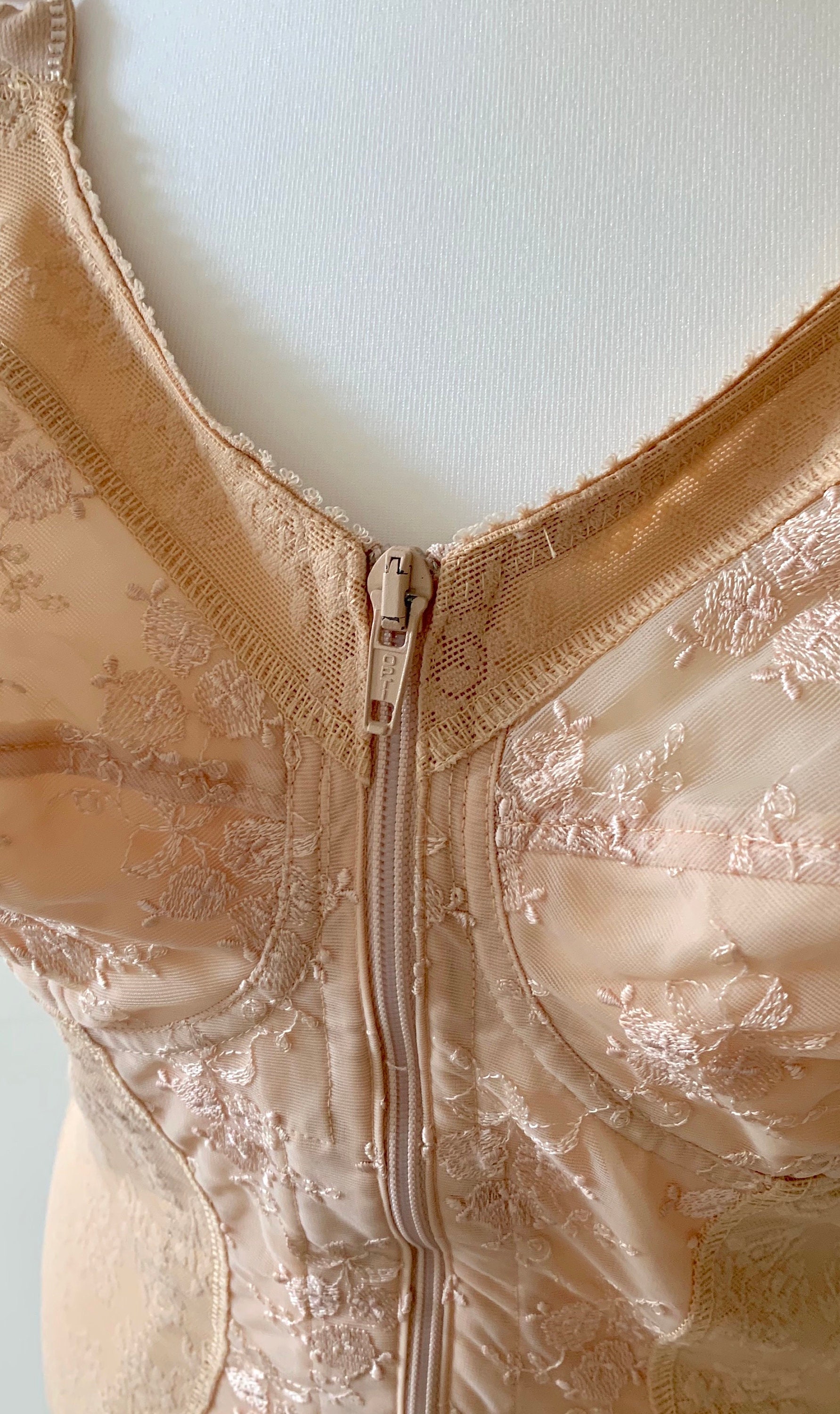 Vintage Italian Open Bottom Girdle With Garter Hooks Pin up Etsy Israel