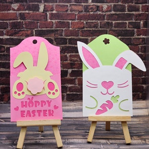 Handmade Cards Easter Gift Card Holder Tag Grab Bag 5 Tags In Each Order image 5