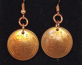 Wheat Penny Earrings