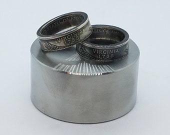 Silver State Coin Rings