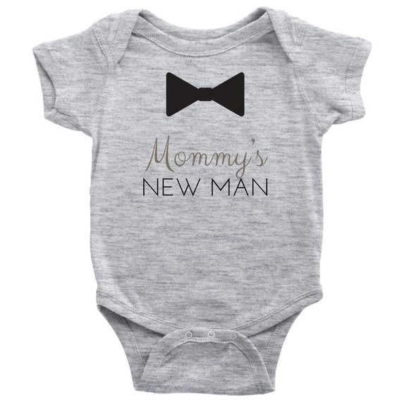 mommy's new man onesie