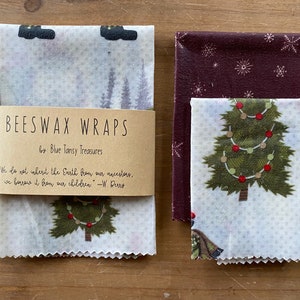 Beeswax Food Wrap • Food Storage • Gift • Biodegradable • Eco-friendly