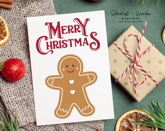 Printable Christmas Greeting Card Set | Set of 4 Christmas Greeting Cards | Christmas Greeting Cards with message Printable | Christmas Card