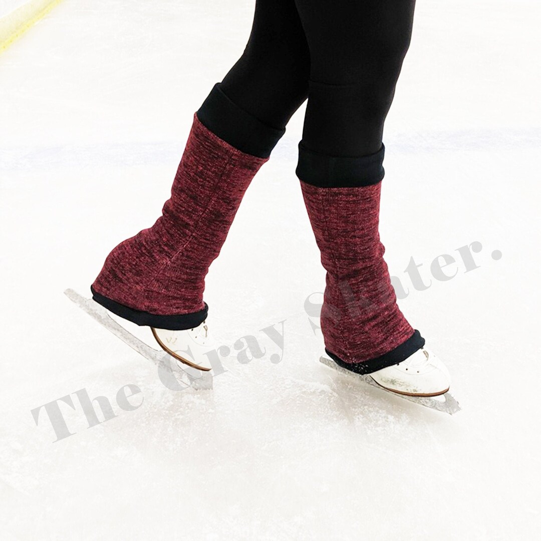Leg Warmers Red Sweater Skating Leg Warmers Adult Figure Etsy