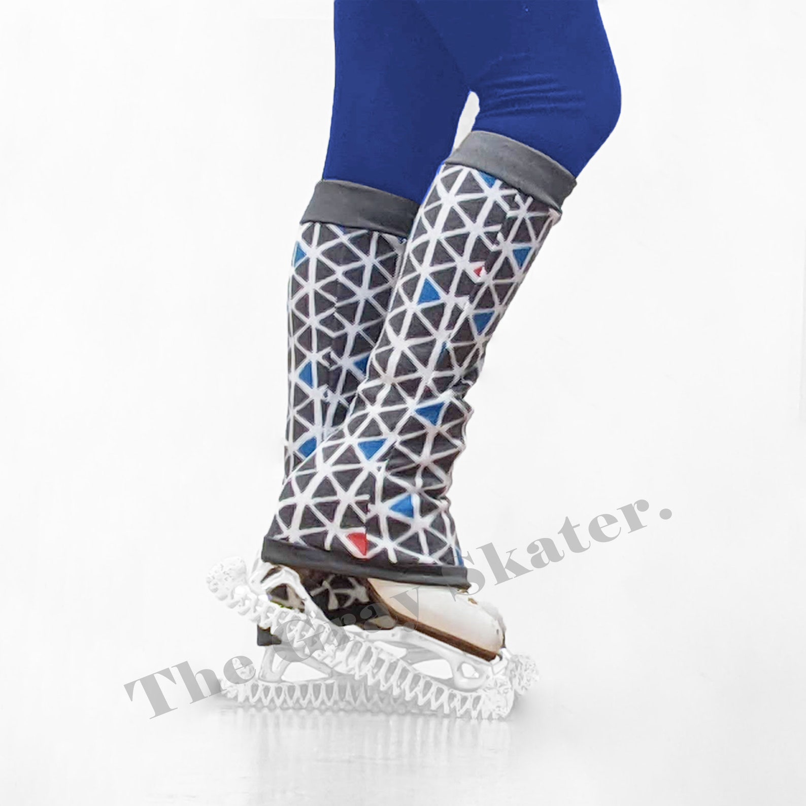 Gray Skating Leg Warmers Ice Skating Leg Warmers Figure Etsy