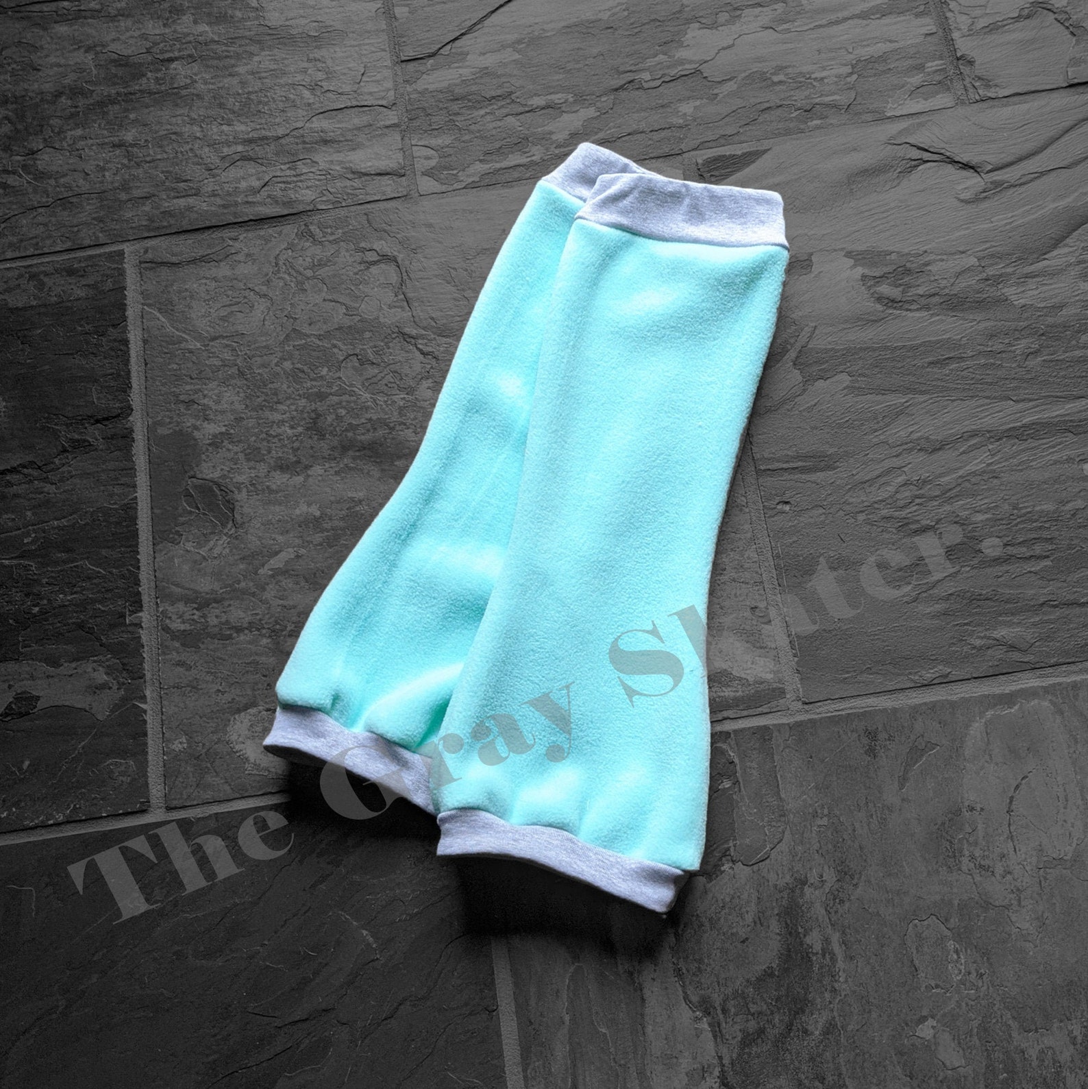 Teal Skating Leg Warmers Ice Skating Leg Warmers Zipper Etsy