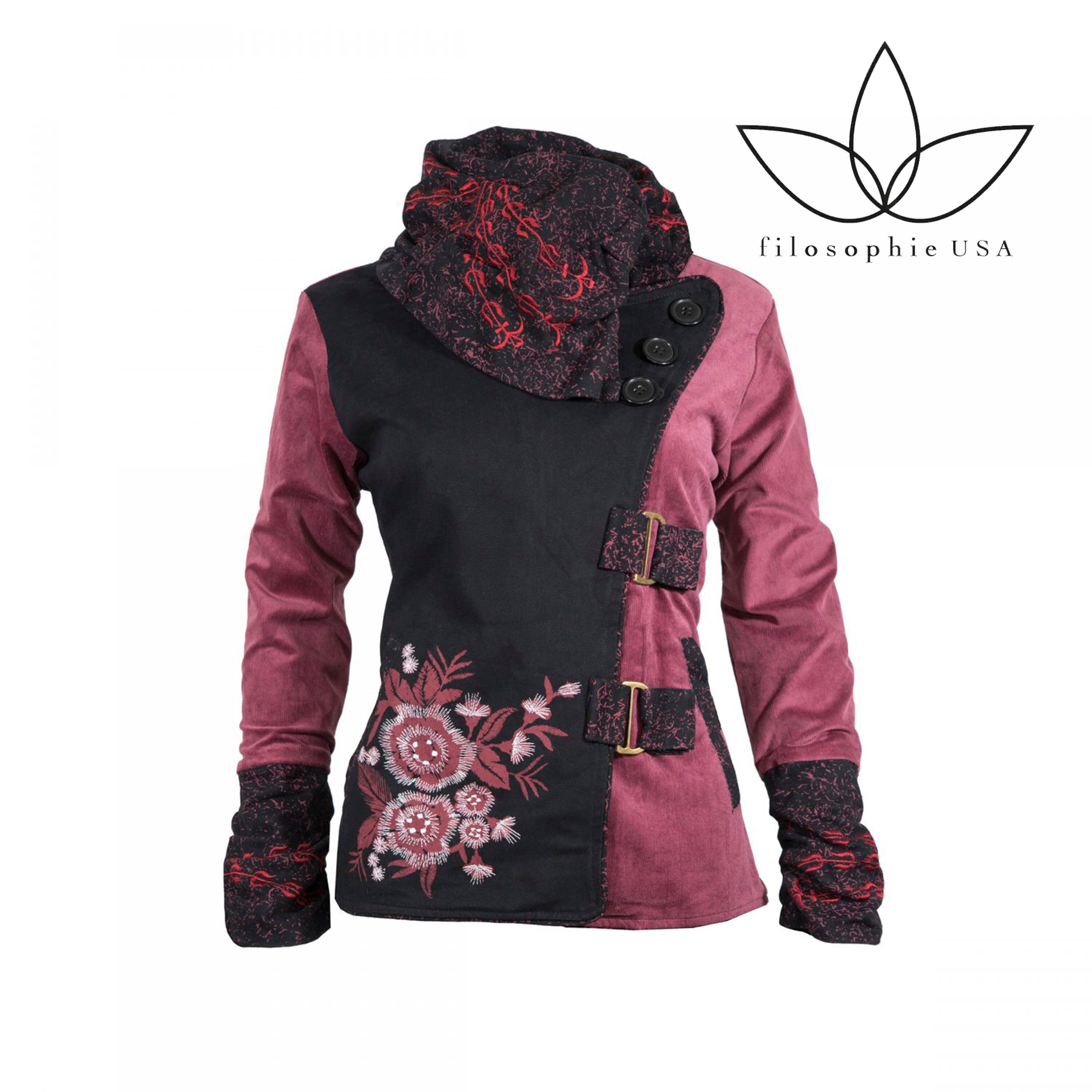 embroidered winter jackets