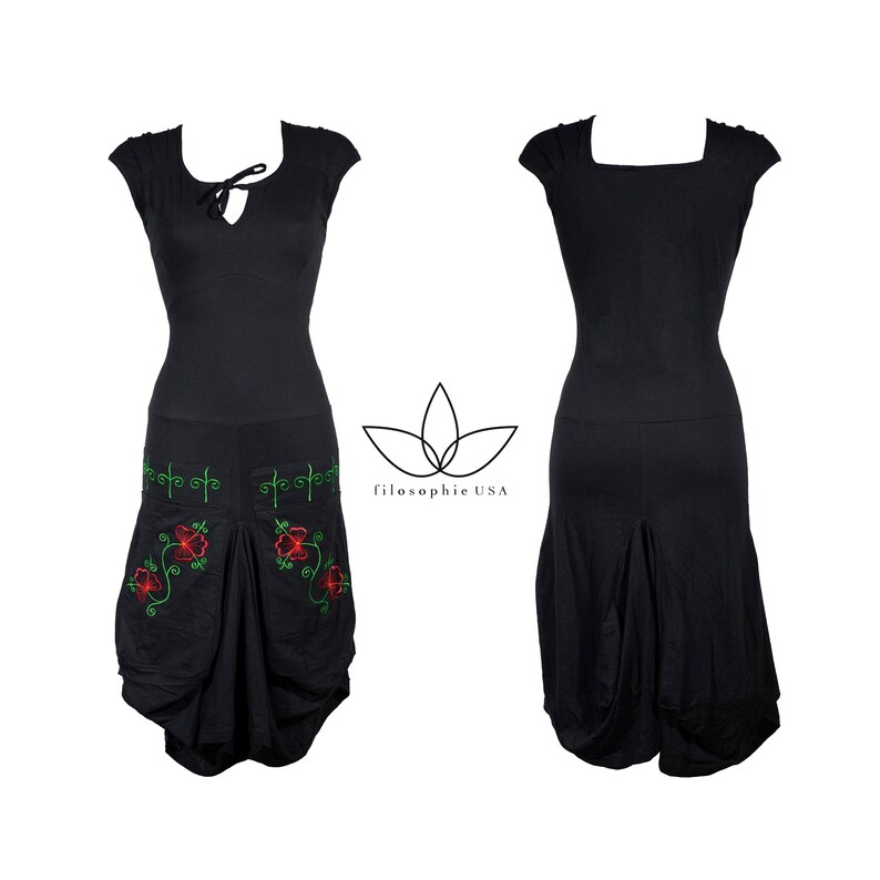 little black dress off white