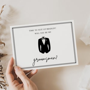 Modello elegante per la proposta di matrimonio, è ora di vestirsi! Proposta di matrimonio, Vuoi essere il mio testimone?, Sii il mio testimone.