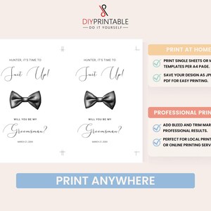 Will You Be My Groomsman Groomsmen Proposal, Engaged, Card, Card For