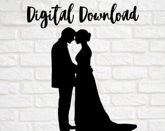 Groom Silhouette Etsy