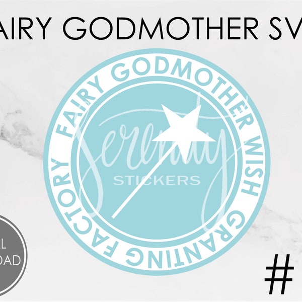 Fairy Godmother Wish Granting Factory SVG Download