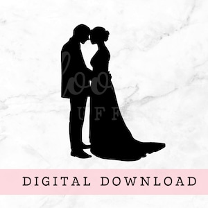 Hochzeit Braut und Bräutigam SVG Sofortiger digitaler Download, Mr und Mrs SVG, Hochzeitstag SVG, Hochzeitsgeschenk SVG-Datei