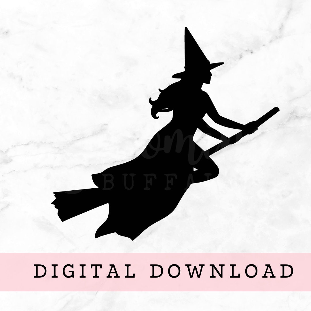 Witch Silhouette Witch Silhouette
