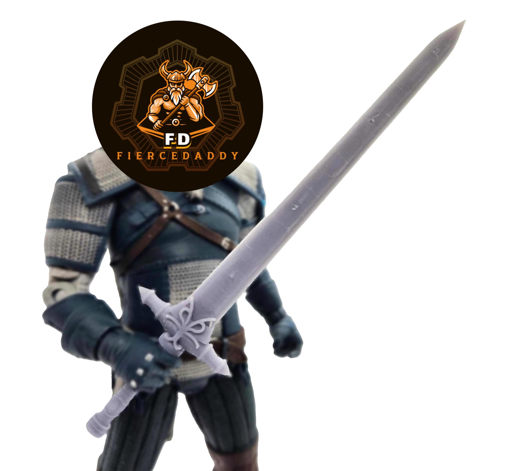 Legend of Dragoon Dart Feld's Sword STL File for 3D Printing