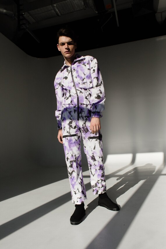 men's cotton jumpsuits fashion